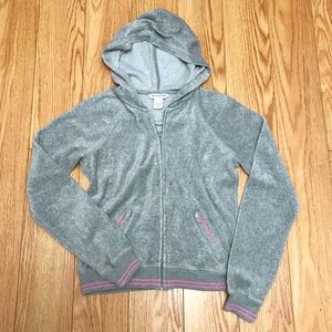 Abercrombie & Fitch Gray Zip Up Hoodie Sweater XS